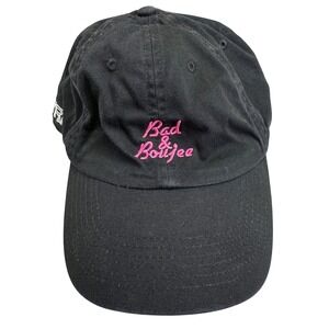 YRN Migos Hat Bad & Boujee Black Pink Embroidered Dad Adjustable Baseball Cap